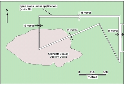 Gramalote Mineral Rights Application, Colombia (CNW Group/Zonte Metals Inc.)
