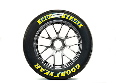 The Goodyear 400 race at Darlington Raceway, also celebrating its 75th anniversary this year, will showcase the commemorative, Goodyear Blimp 100th anniversary sidewalls on the Goodyear Eagle racing tires used for the race.