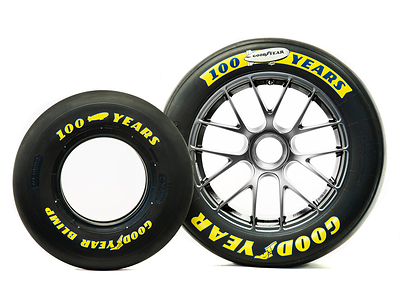 Today, The Goodyear Tire & Rubber Company unveiled a commemorative, blimp-themed sidewall design for NASCAR’s Official Throwback Weekend at Darlington Raceway on April 6, 2025. The design features the historic Goodyear Blimp 