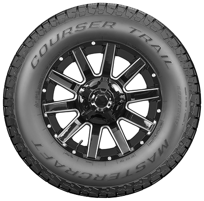 Goodyear announced the expansion of its Mastercraft Courser portfolio to include Courser Trail and Trail HD tires. These all-terrain tires combine style and performance, with an aggressive tread design that gives drivers the confidence to go beyond the asphalt. The Courser Trail is now available in 28 sizes.