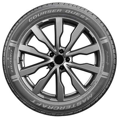 The Mastercraft Courser portfolio expansion now includes the new Courser Quest and Quest Plus tires that provide all-season dependability in wet and snowy conditions. The new Courser Quest tire is available in 23 popular sizes.