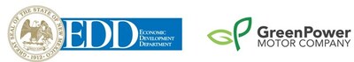 New Mexico Economic Development Department and GreenPower Motor Company Logos.