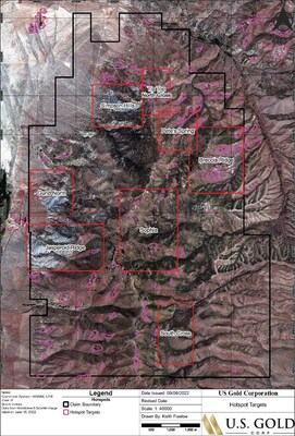 Hotspot prospect map