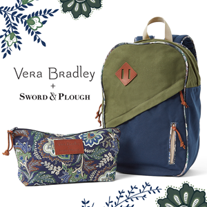 Vera Bradley + Sword & Plough Collaboration