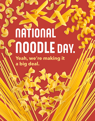 Celebrate National Noodles Day at Noodles & Company on October 6!