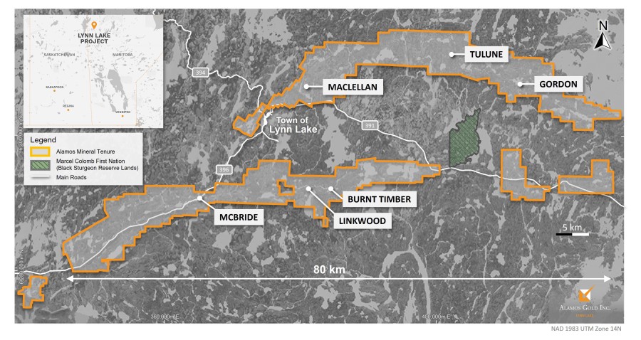 Figure 1: Lynn Lake Project