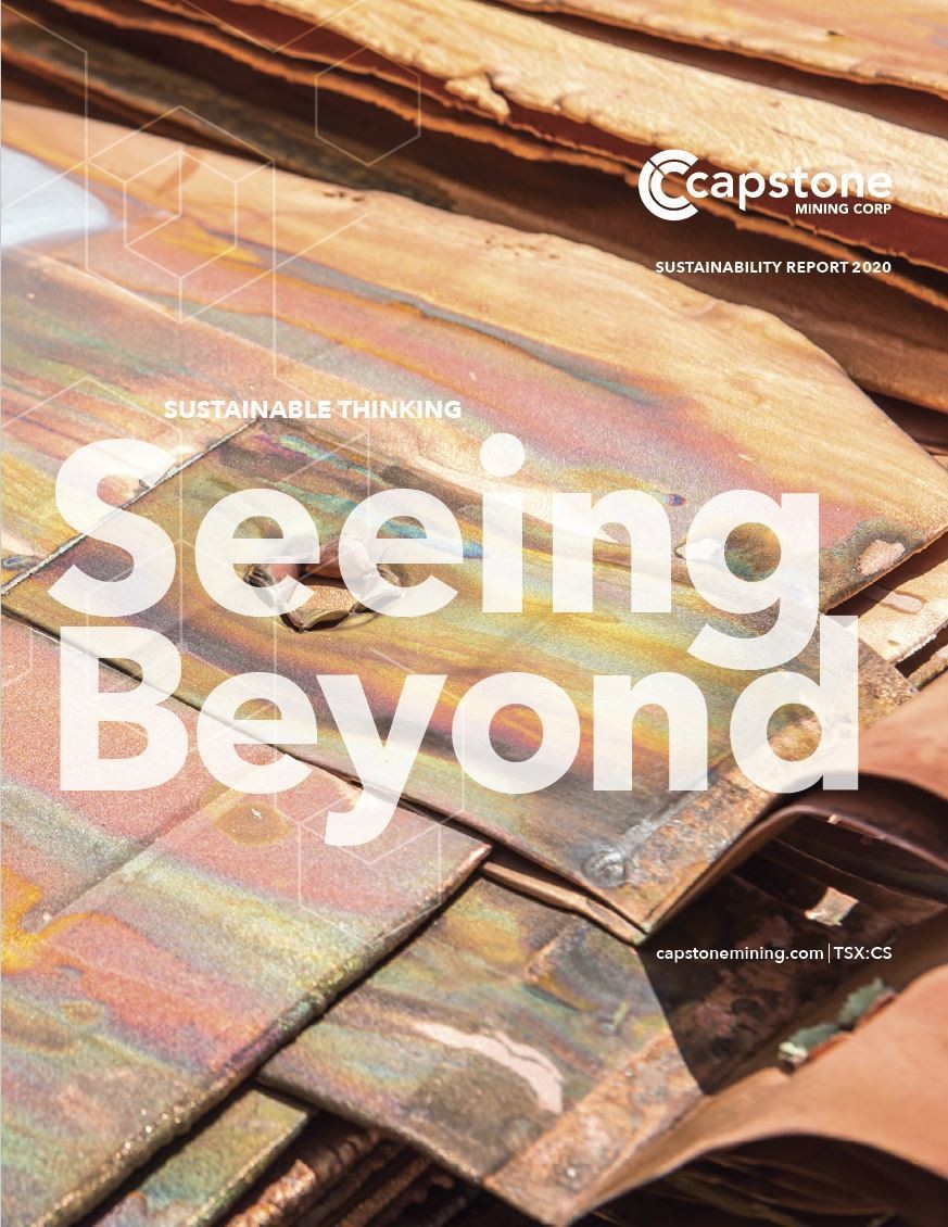 Capstone Mining 2020 Sustainability Report (Graphic: Business Wire)