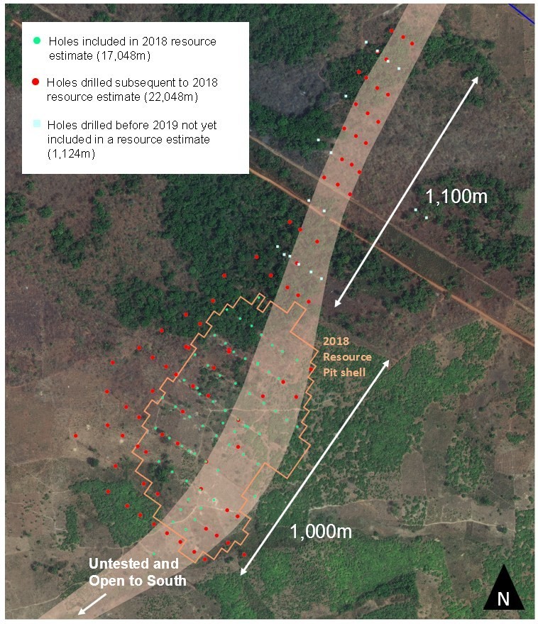 Drilling at Morondo Gold Project (CNW Group/Montage Gold Corp)