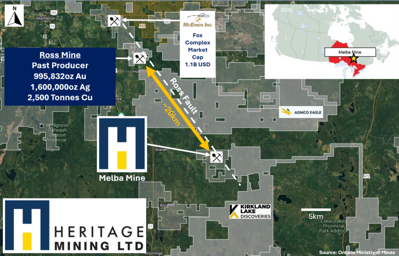 Figure 1: Property Map Melba