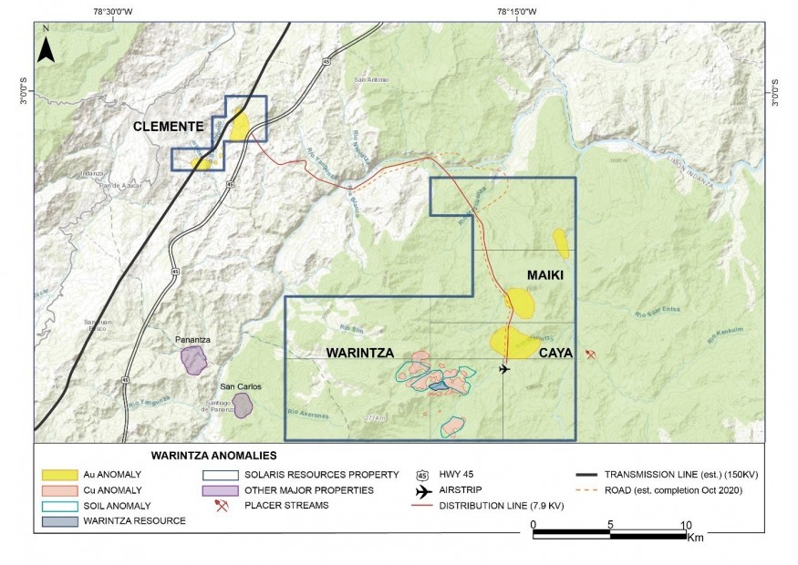 Figure 1: Property Map (CNW Group/Solaris Resources Inc.)