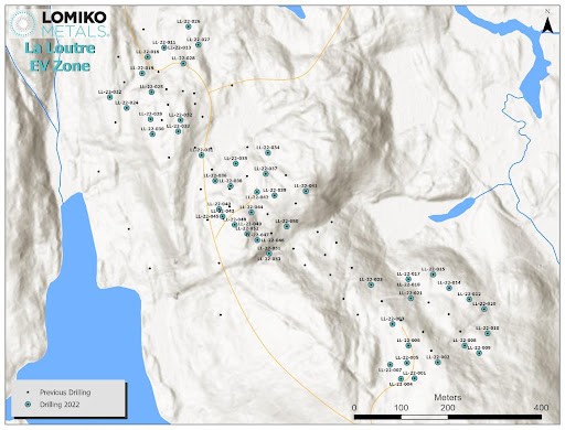 Figure 1. EV Zone Drill Map (Graphic: Business Wire)