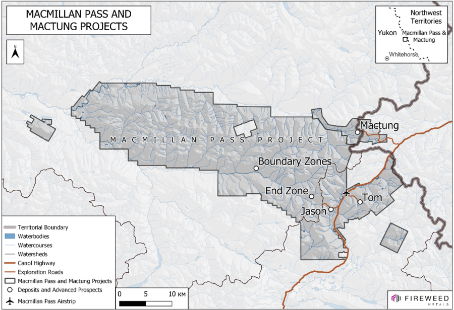 Macmillan Pass and Mactung Projects