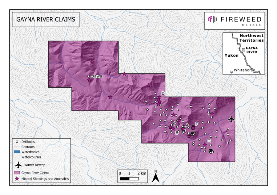 Gayna River property map