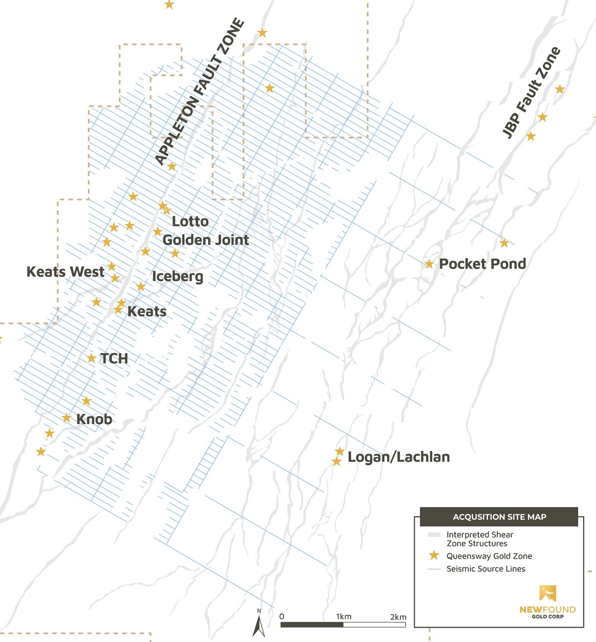 New Found Gold Commences Industry-leading 3D Seismic Survey at Queenwsay Gold Project
