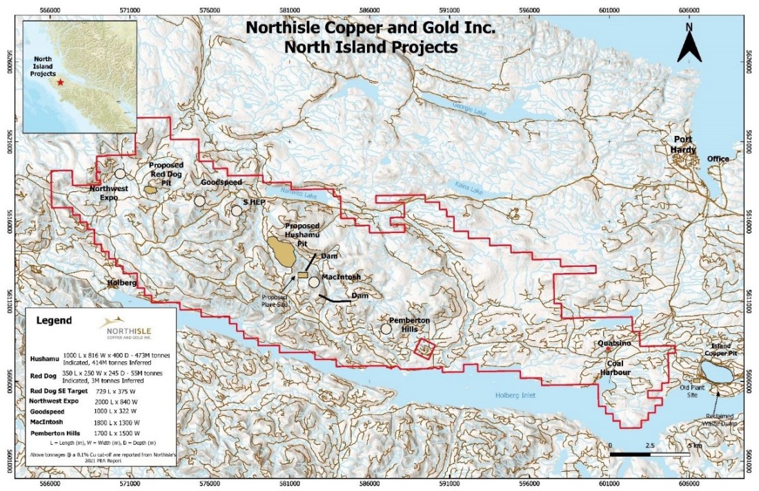 Figure 1: North Island Project Map