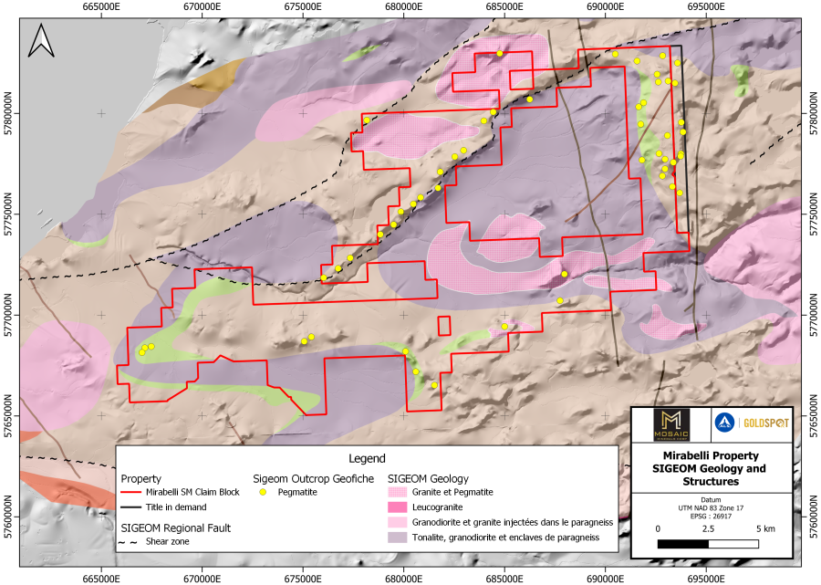 Mirabelli SM Geology Map