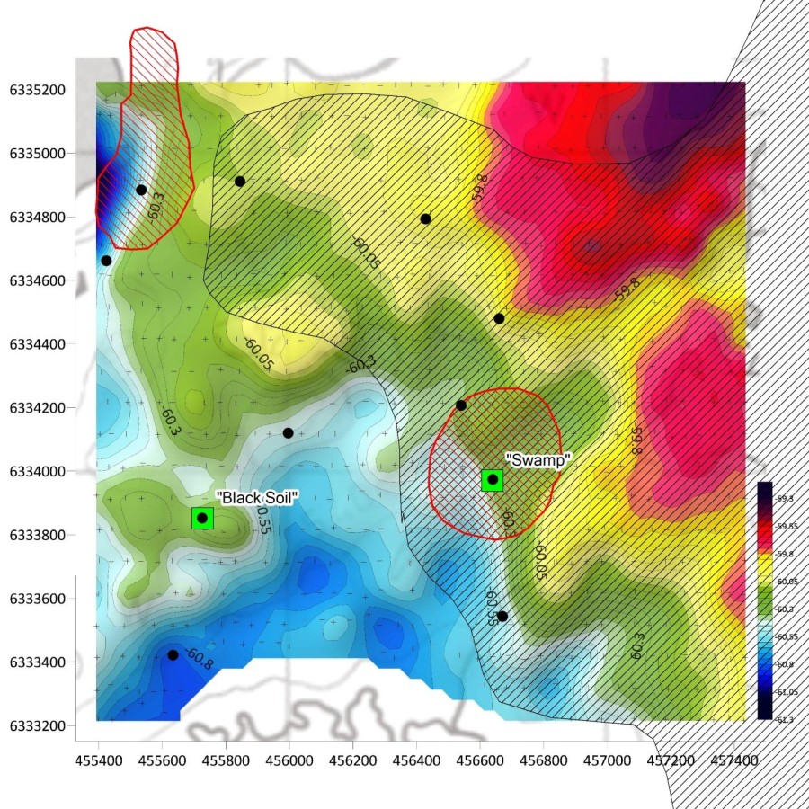 Drill Targets (Figure 1):