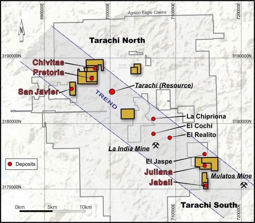 Figure # 1 (CNW Group/Tarachi Gold Corp.)