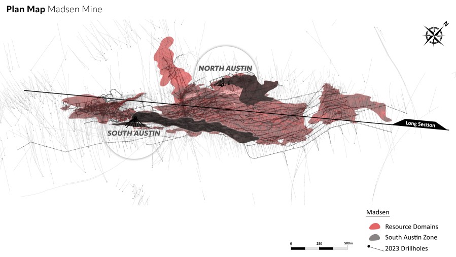 Plan Map Madsen Mine