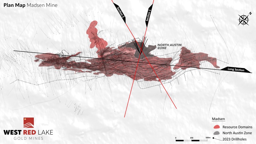 Plan Map Madsen Mine