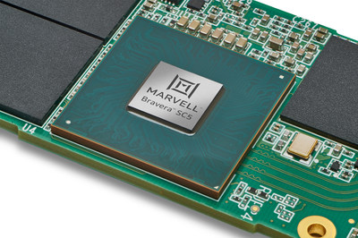 Marvell introduces the industry’s first PCIe 5.0 SSD controllers, the Bravera SC5 family, which offer architecture flexibility, security and data protection for optimal cloud infrastructure.