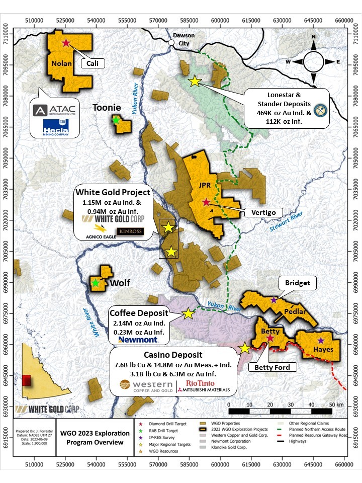 Figure 1: WGO 2023 Exploration Program Overview