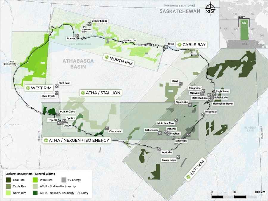 Land Package & Exploration Districts