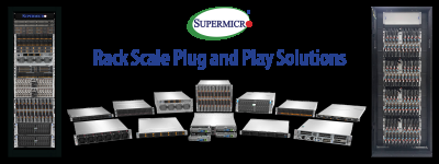 Rack Scale Plug and Play Portfolio for Cloud, AI, 5G/Edge, and High-Performance Computing (HPC)
