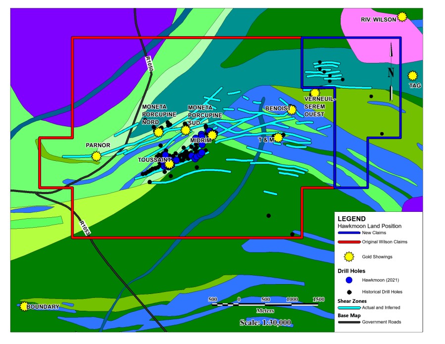 Location Map of the Wilson East Property (Graphic: Business Wire)
