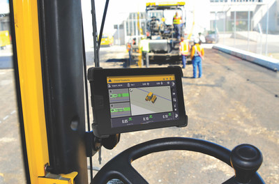 Trimble Introduces Next Generation 3D Paving Control System for Asphalt Compactors