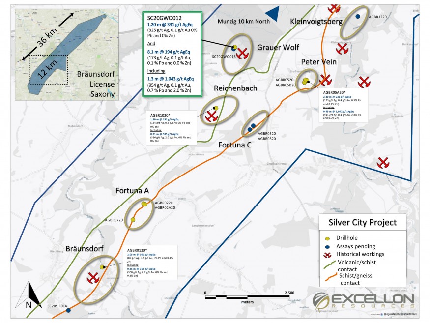 Figure 1 (CNW Group/Excellon Resources Inc.)