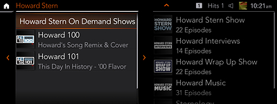 SiriusXM with 360L gives the listener access to over 10,000 hours of on-demand SiriusXM exclusive shows, interviews and events in the car, giving listeners more of what they want, when they want to hear it.
