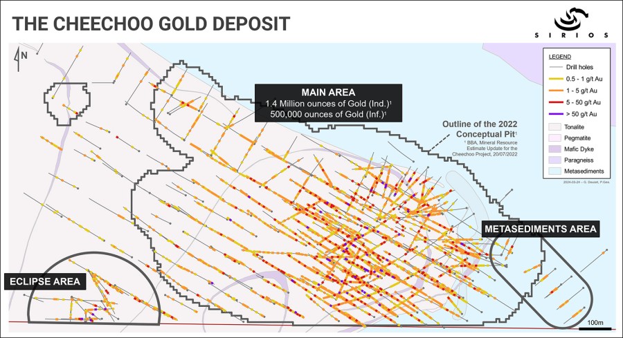 Cheechoo Gold Deposit