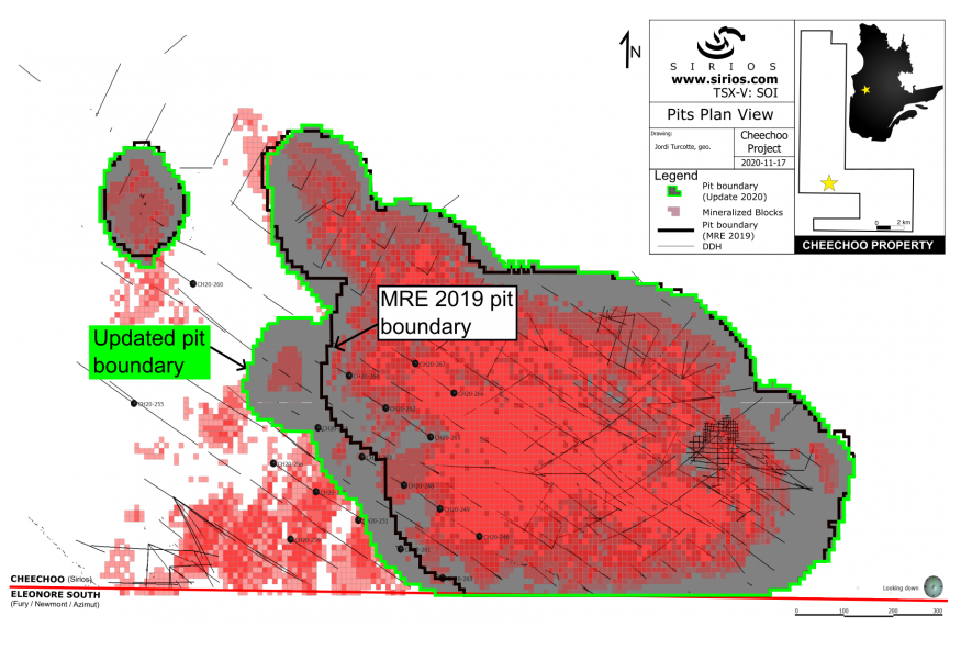 Pit plan figure