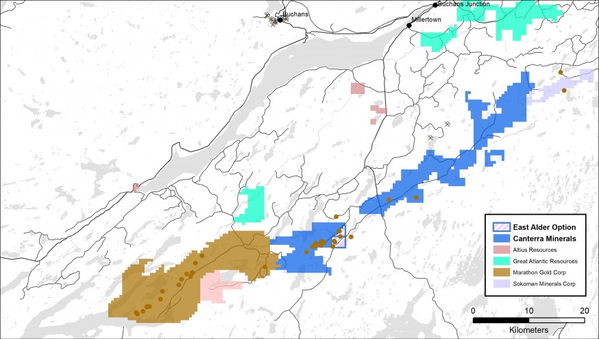 Canterra NL Land Position