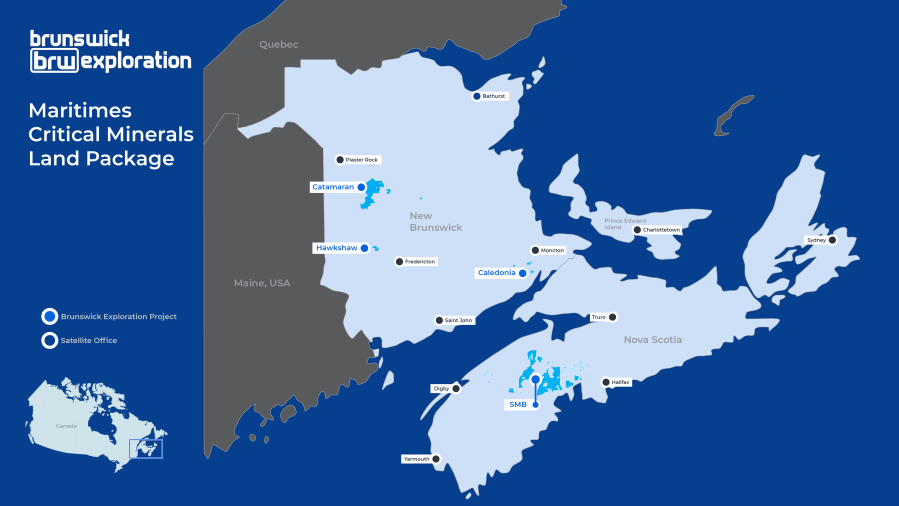 Maritimes Critical Minerals Claims