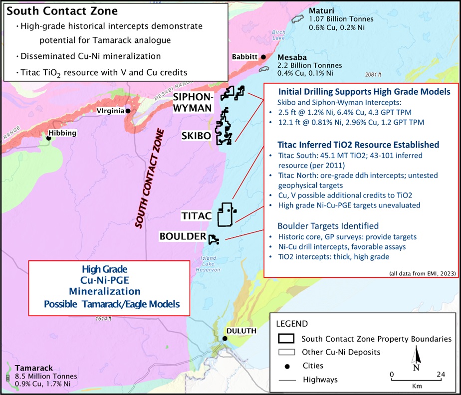 Green Bridge Metals Options World Class Copper-Nickel Exploration Portfolio in Duluth Complex Minnesota
