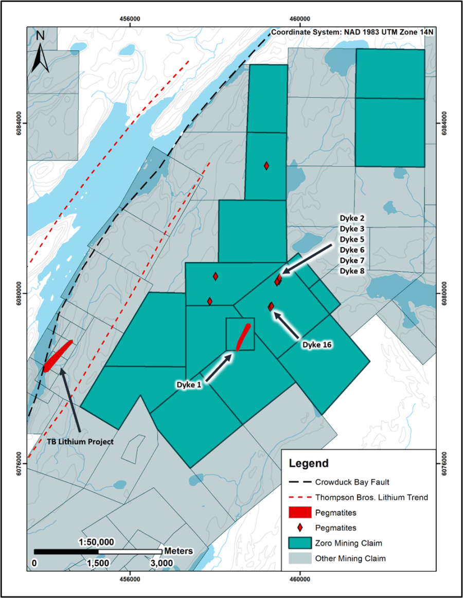 Foremost Lithium Announces 7,500 Metre Winter Drill Program on Zoro Lithium Property