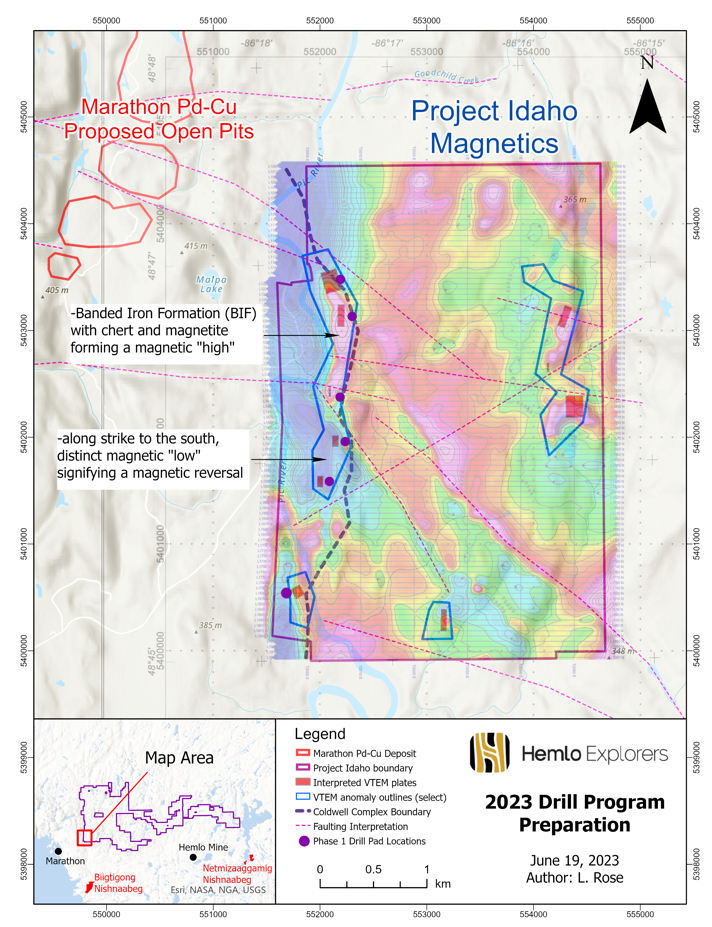 Hemlo Explorers Identifies Coldwell Complex Type Intrusive Outcrops 