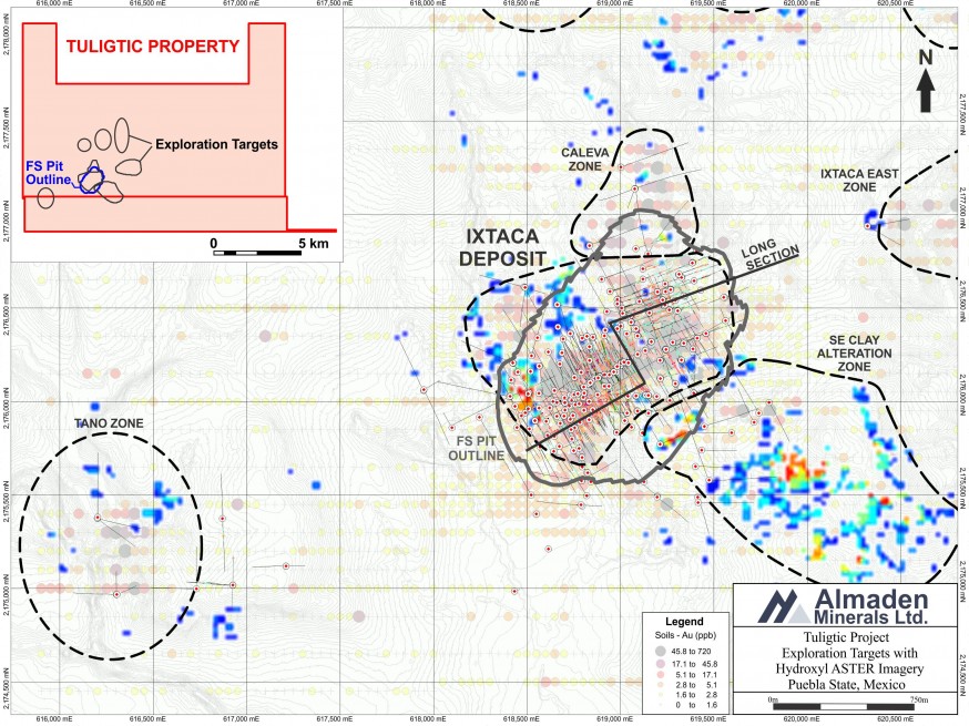 Ixtaca Project Plan Map
