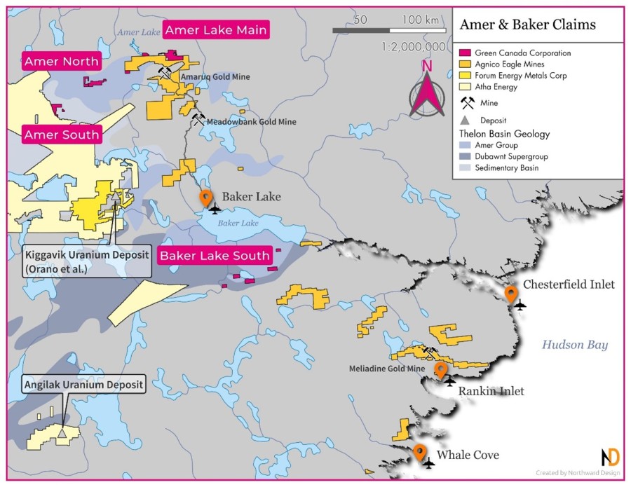 Acquisition of Thelon Basin Uranium Claims