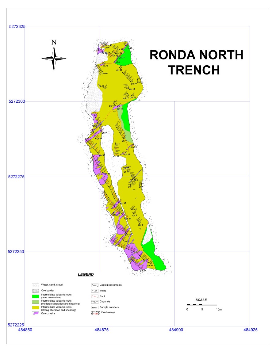 Figure 1: Ronda North Trench