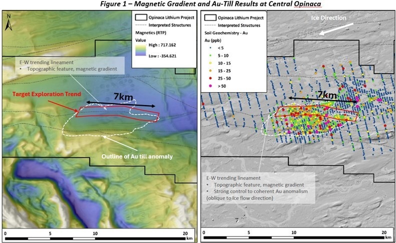 Targa Exploration Identifies 7km-Long Exploration Target At Opinaca Gold Project