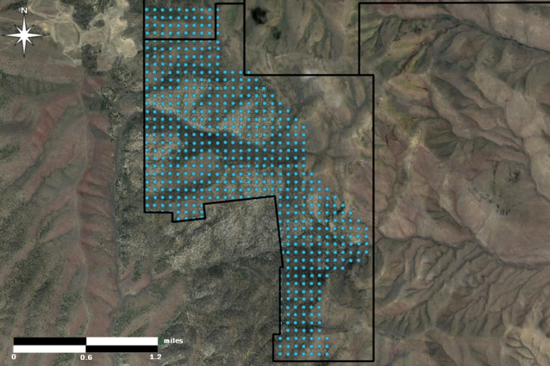 Figure 2: Location Distribution of Soil Samples Collected in 2023