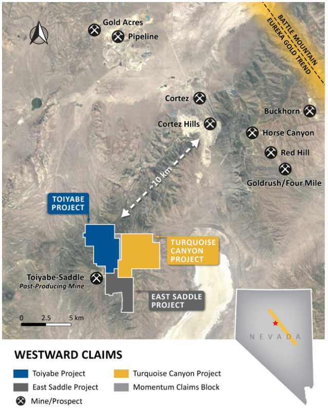 Figure 3: Westward’s Consolidated Land Package