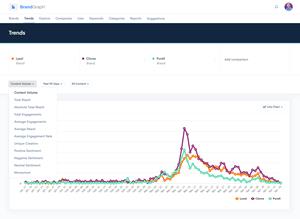 IZEA Trends Interface