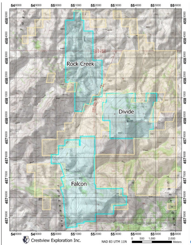 Crestview Exploration Commences Fall 2023 Exploration Program at Falcon Property in Elko County, Nevada