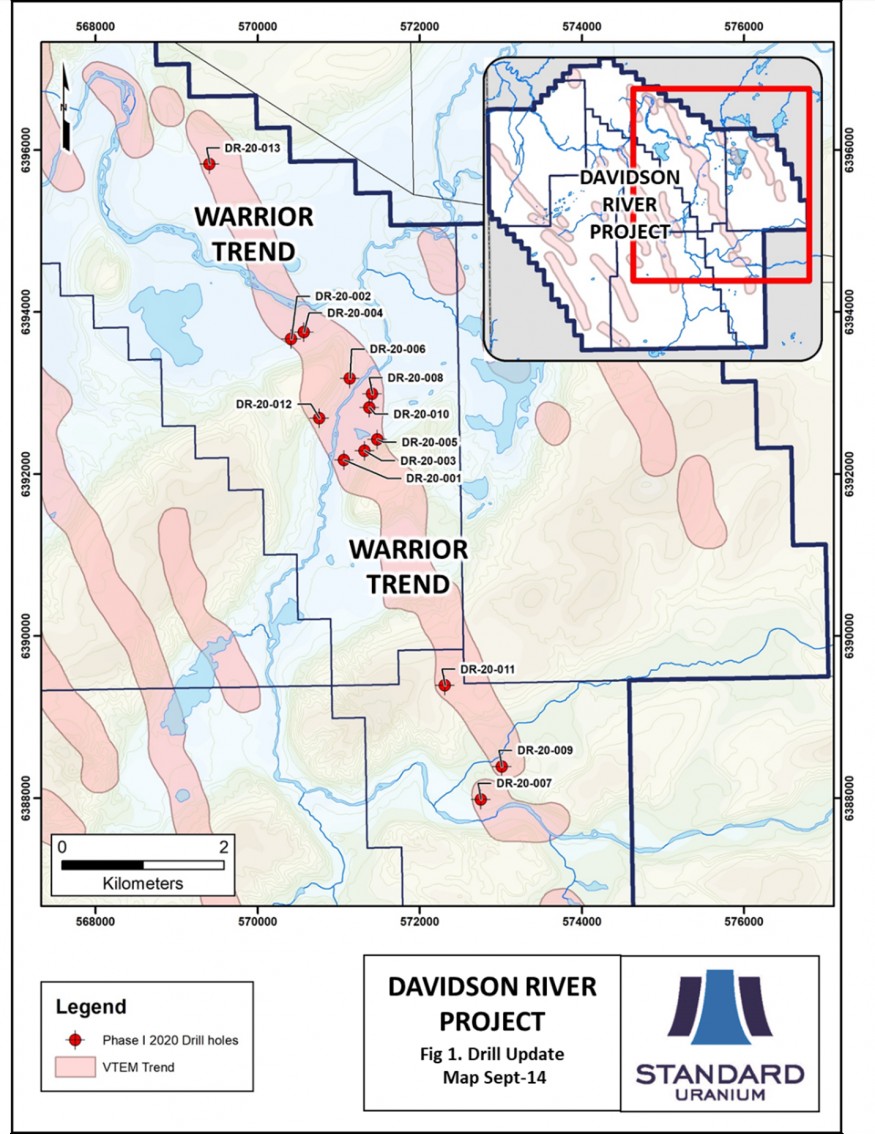 Fig 1. STND September Drill Update 