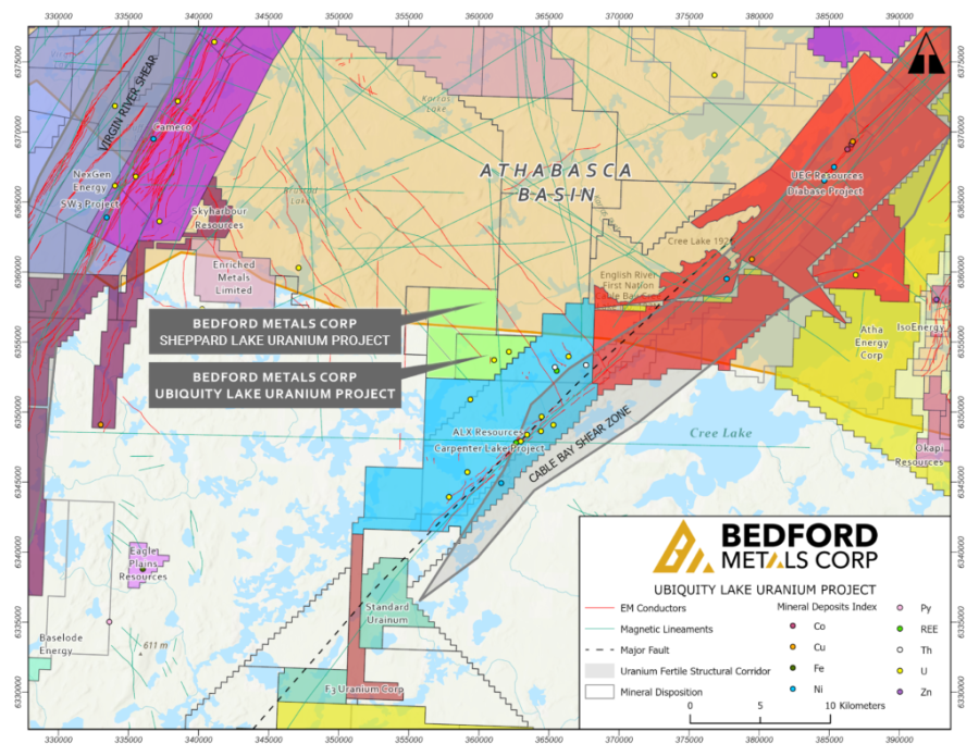 Ubiquity Lake & Sheppard Lake Uranium Claims