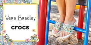 Vera Bradley + Crocs Collection